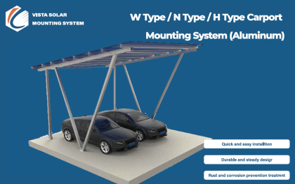 W/N/H Type Carport Mounting System ( Aluminium)
